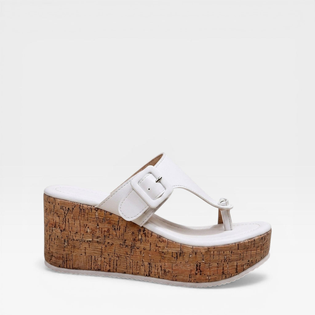Women’s Platform Wedge Sandals – Comfortable Summer Thong Sandals