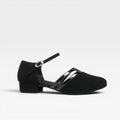 Women’s Strappy Low Heels – Elegant Block Heel Pumps