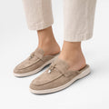 Women’s Slip On Suede Mules – Easy Everyday Comfort
