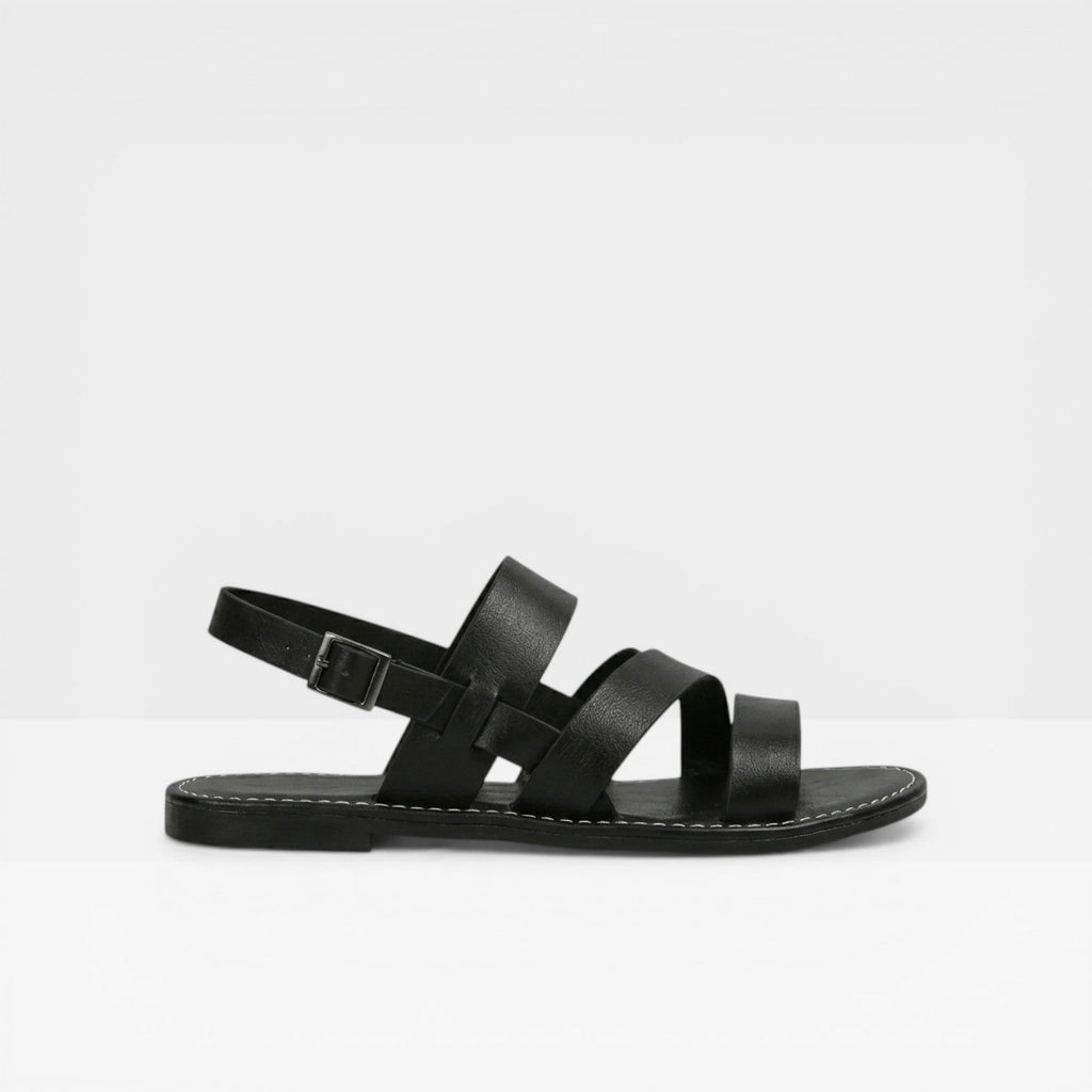 Women’s Elegant Dressy Flat Sandals – Open Toe