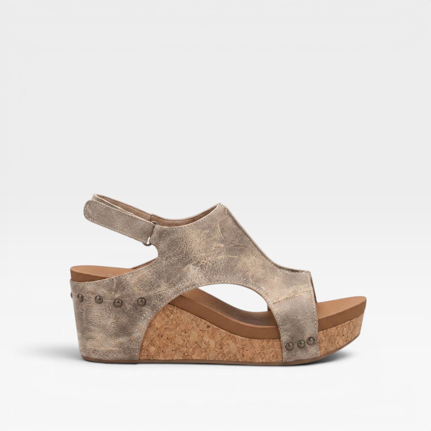 Women’s Cork Wedge Sandals – Comfortable Summer Platform Sandals