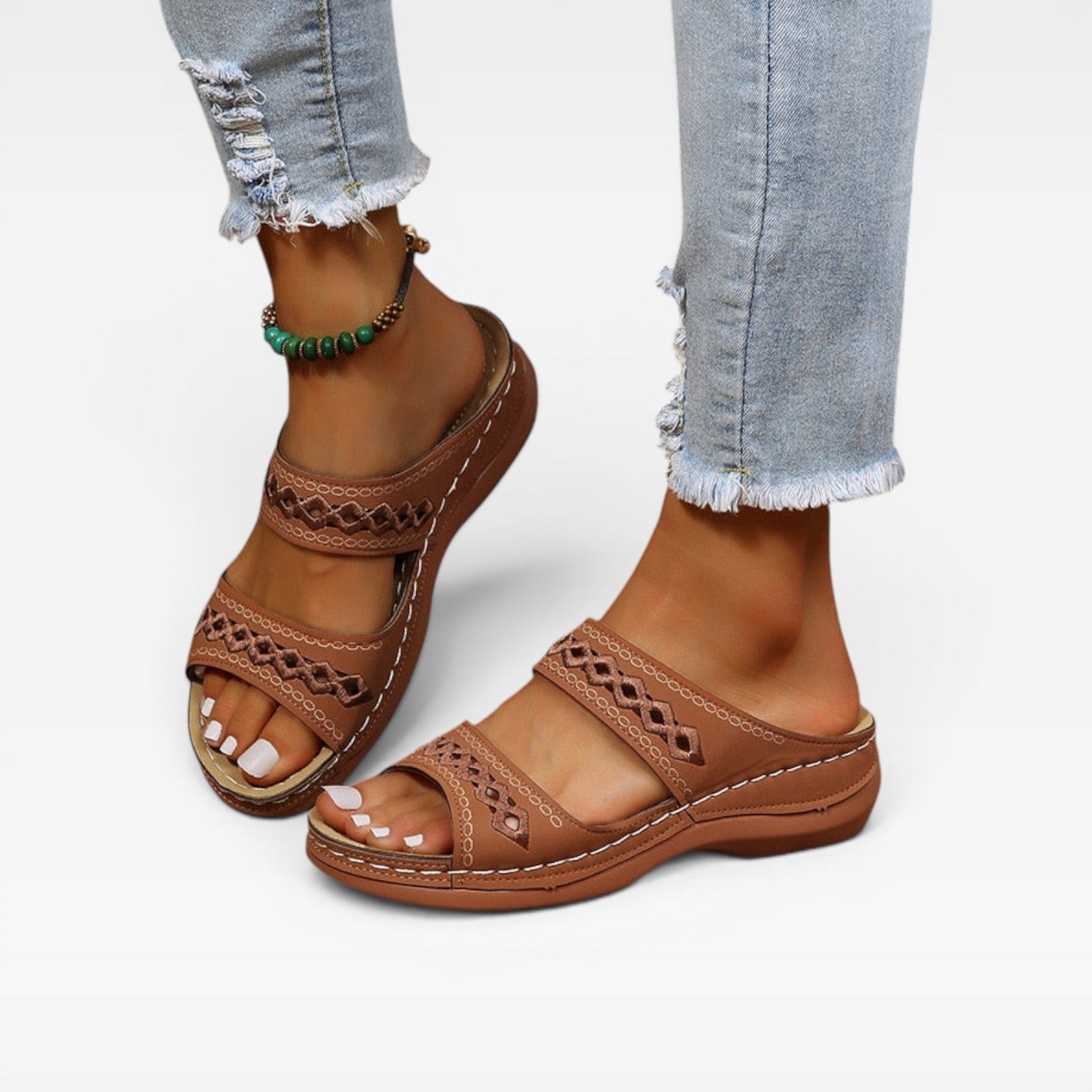 Women’s Slide Sandals – Comfortable Summer Wedge Sandals