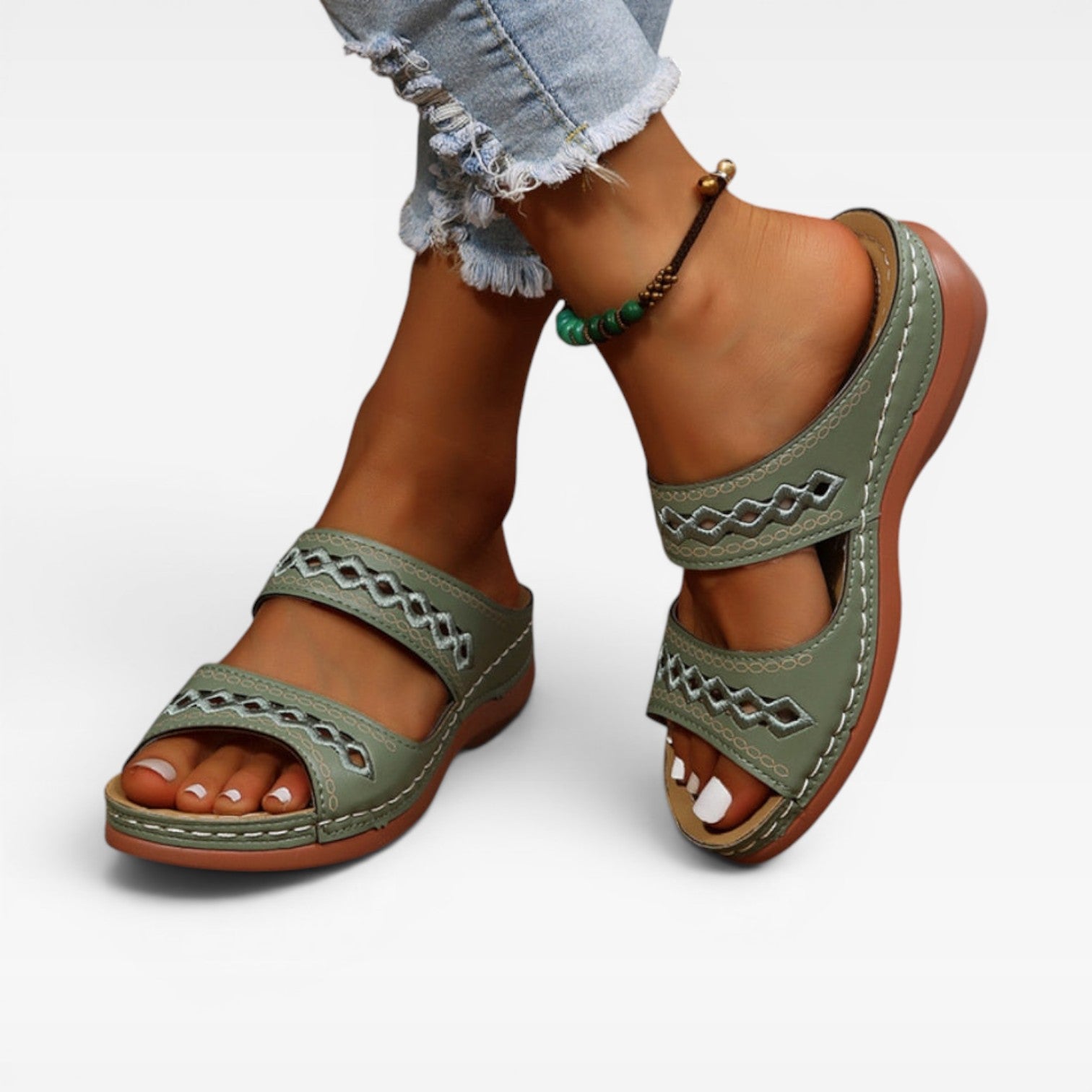 Women’s Slide Sandals – Comfortable Summer Wedge Sandals